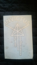 Load image into Gallery viewer, Invictus Decal - White