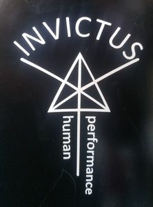 Invictus Decal - White