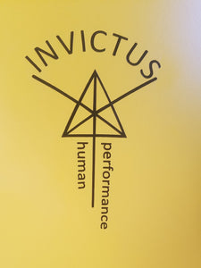 Invictus Decal - Black